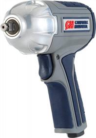 img 4 attached to Air Impact Wrench - Twin Hammer 3/8" Impact Driver W/ Composite Body And Comfort Grip (Campbell Hausfeld XT00100)