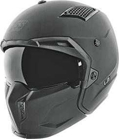 img 3 attached to 🏍️ Black Medium Speed and Strength SS2400 Solid Speed Helmet