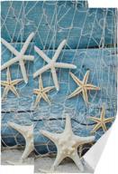 морская звезда морская ракушка тропический пляж полотенца для рук набор из 2 морских океанских морских морских морских полотенец для ванной комнаты 16x30 в мягком впитывающем гостевом банном полотенце кухонное полотенце для посуды спа домашние украшения для ванной логотип