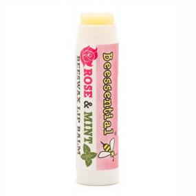 img 2 attached to Say Goodbye To Chapped Lips With Beessential'S All-Natural Rose Mint Lip Balm 2 Pack – Infused With Skin Nourishing Butters And Beeswax For Lasting Moisture
