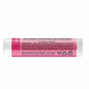 img 3 attached to Say Goodbye To Chapped Lips With Beessential'S All-Natural Rose Mint Lip Balm 2 Pack – Infused With Skin Nourishing Butters And Beeswax For Lasting Moisture