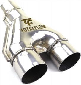 img 3 attached to TOTALFLOW TF-SY3025 3" Inlet To 2.5" Dual Outlets Y-Pipe Made Of 409 Stainless Steel - Optimal Performance Exhaust System Upgrade