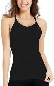 img 4 attached to Flaunt Your Figure: KOCLES Women'S Seamless Compression Tank Tops For A Sleek Silhouette