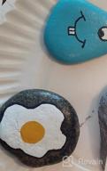 img 1 attached to 🎨 BigOtters 12 Mandala Painted Kindness Rocks, 2-3 inches, Ideal Easter Gifts. Perfect for Kids and Adults. Weighs Approximately 3.7 Pounds. review by Gus Pierson