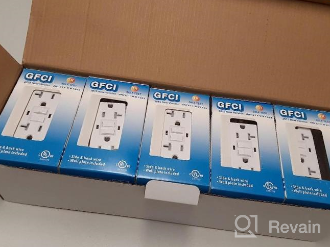 img 1 attached to Upgrade Your Home With The SZICT 6 Pack USB Wall Outlet Receptacle - UL-Listed, High Speed Charging, Tamper Resistant Design review by Eric Jones