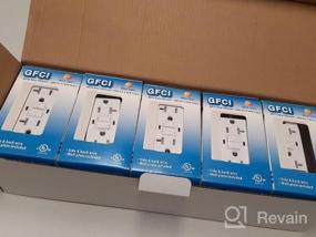 img 6 attached to Upgrade Your Home With The SZICT 6 Pack USB Wall Outlet Receptacle - UL-Listed, High Speed Charging, Tamper Resistant Design