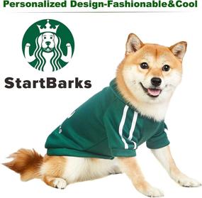 img 2 attached to 🐶 StartBarks Stylish Dog Hoodies for Small/Medium Dogs - Apparel, Sweater, Sweatshirt, Outfit - Puppy Christmas Costumes (Chest Girth: 19.5)