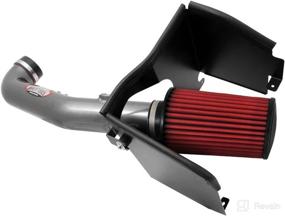 img 4 attached to 🔥 AEM 21-8502DC Gun Metal Brute Force Intake System: Unleash Your Vehicle's Power!