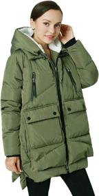 img 2 attached to PLIDINNA Womens Thickened Winter Hooded Women's Clothing via Coats, Jackets & Vests