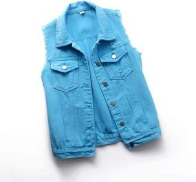 img 3 attached to GYUANLAI Gilets Slimming Waistcoat Casual Women's Clothing via Coats, Jackets & Vests