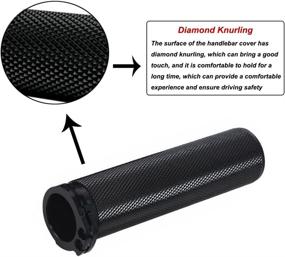 img 3 attached to Motorcycle Handlebar Handgrips Touring Sporster