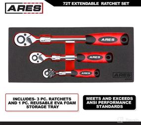 img 3 attached to ARES 42055 3-компонентный 72-зубчатый выдвижной храповик