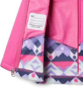 img 1 attached to 👧 Columbia Girls' Steens Mountain Overlay Hoodie: Stylish and Cozy Outerwear for Active Days