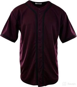 img 4 attached to ChoiceApparel Baseball Jerseys Medium 088 Royal Motorcycle & Powersports best - Protective Gear