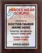 personalized award for doctor, nurse, health care professional - customize now! logo