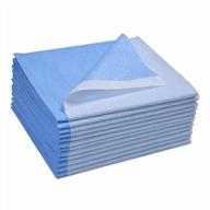 avalon papers одноразовая простыня для медицинского оборудования, синяя, 40 "x 90" (50 шт. в упаковке) - растяжка или покрытие лечебного стола - защита от жидкостей и барьеров - ткань/полиэтилен - медицинские принадлежности (359) логотип