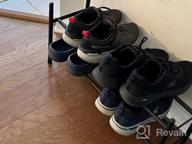 img 1 attached to Maximize Closet Space With FANHAO 2-Tier Expandable Shoe Rack: Adjustable, Stackable, And Rust-Resistant review by Vincent Hurst