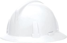 img 2 attached to Stay Safe On The Job With MSA Topgard Full Brim Hard Hat - Non-Slotted With Elevated Temperature Resistance