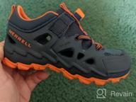 img 1 attached to Merrell Hydro Junior 2.0 Unisex-Adult Sandal review by Kip Robinson