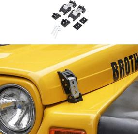 img 4 attached to 🔒 RT-TCZ Hood Latches Catch Lock for 1997-2006 Jeep Wrangler TJ Engine Hood