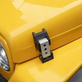 img 2 attached to 🔒 RT-TCZ Hood Latches Catch Lock for 1997-2006 Jeep Wrangler TJ Engine Hood