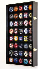 img 2 attached to 40 Hockey Puck Display Case Cabinet Holder Rack 98% UV