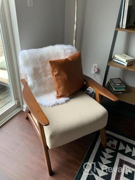 img 1 attached to Luxury New Zealand Sheepskin Rug: Soft Fur For Bedroom, Living Room & Motorcycle Seat Cover review by Jermaine Fleming