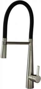 img 1 attached to Luxe Stainless/Black Transolid T3560-LS Kitchen Faucet: Stylish And Durable