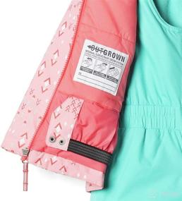 img 2 attached to ❄️ Frosty Slope Set for Girls by Columbia: Stylish and Functional Winter Gear