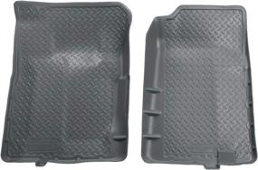 img 4 attached to 🚗 Husky Liners Classic Style Series Front Floor Liners - Grey, 31102, 92-94 Chevrolet Blazer, 88-99 Chevrolet C1500/K1500 Extended, 2 Pcs