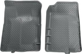 img 1 attached to 🚗 Husky Liners Classic Style Series Front Floor Liners - Grey, 31102, 92-94 Chevrolet Blazer, 88-99 Chevrolet C1500/K1500 Extended, 2 Pcs