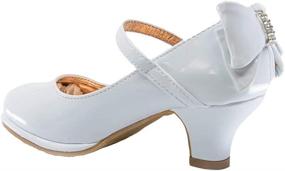 img 2 attached to Eight Eighteen Toddler Little Weddings Girls' Shoes ~ Flats