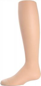 img 3 attached to MeMoi Girls Sheer Tights: Essential Basics For Every Girl'S Wardrobe
