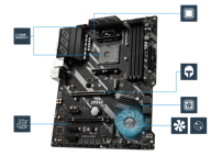 img 1 attached to Motherboard MSI X570-A PRO review by Jnis Zeile ᠌