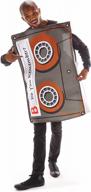 get groovy with my fire mixtape 80s halloween costume: a hilarious cassette tape outfit for music-loving adults! logo