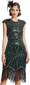 img 4 attached to BABEYOND Womens Flapper Dresses Fringed Women's Clothing : Dresses