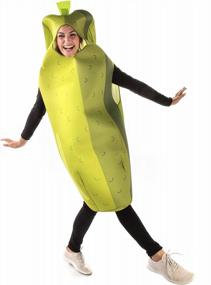 img 3 attached to Забавный и легкий костюм на Хэллоуин с фруктами и овощами - один размер подходит всем
