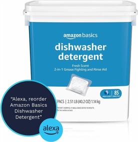 img 3 attached to Amazon Basics Dishwasher Detergent Pacs