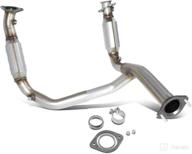 🔧 dna motoring oem-conv-002: factory style catalytic converter y-pipe for 07-09 silverado tahoe sierra 4.8 5.3 6.0l logo