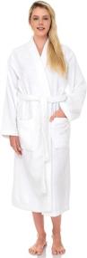 img 4 attached to Turkish Cotton Bathrobe for Women by TowelSelections - Lingerie, Sleepwear & Loungewear for Women