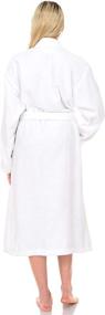 img 3 attached to Turkish Cotton Bathrobe for Women by TowelSelections - Lingerie, Sleepwear & Loungewear for Women