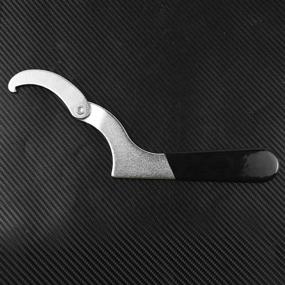 img 2 attached to 🔧 YHMTIVTU Universal Motorcycle Shock Spanner Wrench: Efficient Spring Adjustment Tool 1 Pcs