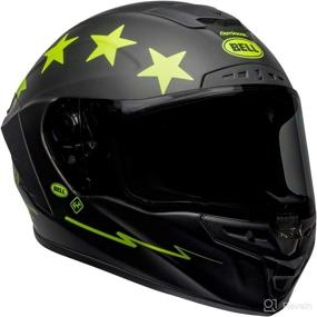 img 3 attached to Bell Star DLX MIPS Helmet (FH Victory Circle Matte Black/Hi-Viz - Large)