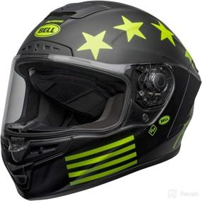 img 1 attached to Bell Star DLX MIPS Helmet (FH Victory Circle Matte Black/Hi-Viz - Large)