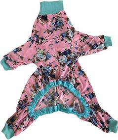 img 1 attached to 🐶 Premium Big Dog Pajamas: Comfortable, Lightweight, Full Coverage Pjs