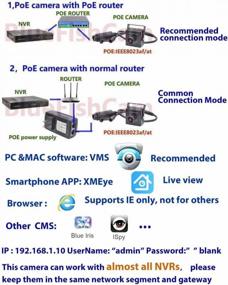 img 1 attached to BlueFishCam POE IP Board Camera POE Network Camera Module IP Security Board Camera For DIY/Repair/Upgraded (5MP, 3 Lenses)