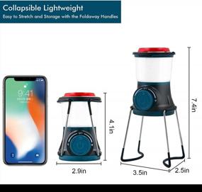 img 3 attached to Be Prepared Anywhere With Rechargeable LED Camping Lantern And Power Bank