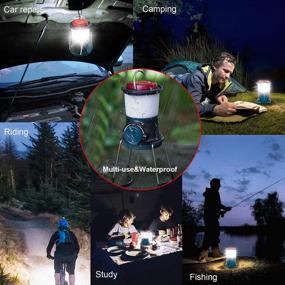img 2 attached to Be Prepared Anywhere With Rechargeable LED Camping Lantern And Power Bank
