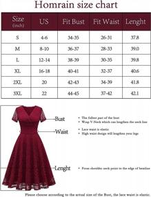 img 2 attached to Elegant Lace Wedding Guest Dress With V-Neck And Short Sleeves – Perfect For Prom, Formals, And Cocktail Parties!