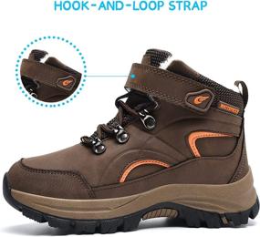 img 3 attached to Girls Winter Waterproof Insulated Outdoor Boys' Shoes : Outdoor